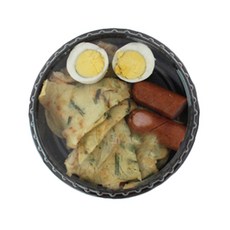 圓形沙拉盒 黑色, 1入, 100個