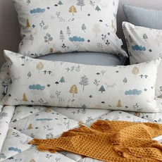 amante Billy 半微型身體枕套, 灰色