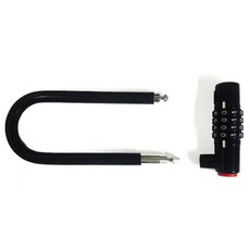 自行車密碼鎖 U型鎖 Small, 混合色, 1個