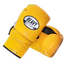 헤비히터 챔피언 레이스업 트레이닝 글러브, 옐로우(H6-F-YW), 1개