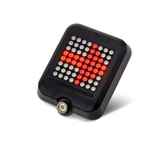 Dibike Divik NQY 智能尾燈, 黑色的, 1個