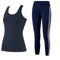 SPICA 瑜伽服組 無袖上衣+瑜珈褲 SPA613505