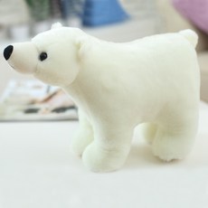 Hongdaesunhuisyap 203 北極熊安撫抱枕, 白色, 1個