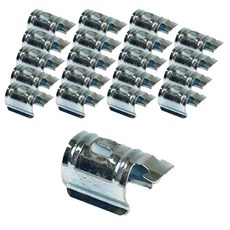 溫室材料零件 鐵製裙夾 32mm, 20個