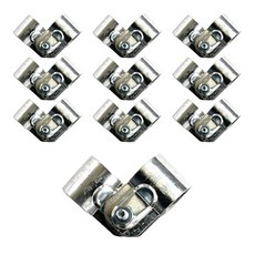 비닐하우스자재 부품 쌍고정구 32mm, 10개