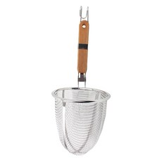 나무손잡이 국수건지기 소, 혼합색상, 1개