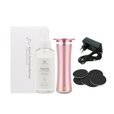 SM IVIT Bettertone 電動去腳皮機 + 角質軟化劑 + 補充磨片 60片, 1套