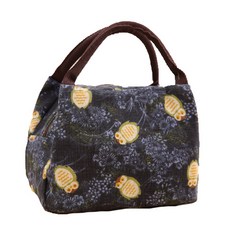 JHCompany 貓頭鷹保溫保冷袋, 海軍藍, 1個