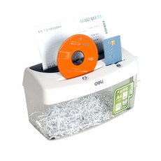 deLi 得力 碎花型 3way 文件碎紙機, 混色, 1個, 單一商品