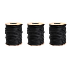 O型PVC條 黑色, 3個