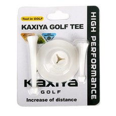KAXIYA 3套雙向高爾夫球座, 白色的