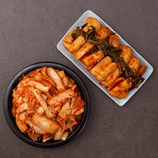 부자가김치 총각김치 2kg + 겉절이김치 2kg 세트, 4kg, 1세트