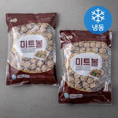 굿프랜즈 미트볼 (냉동), 1kg, 2팩