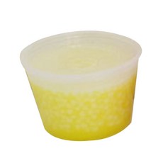 哈哈史萊姆 彩色米粒史萊姆 120ml, 黃色