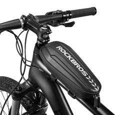 ROCKBROS 硬殼上管自行車包 B60, 黑色的, 1個