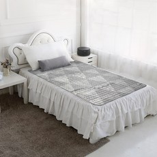 대웅모닝컴 엠보싱 전기요 삼각패턴 DWM-B101F, 혼합색상, 100 x 175 cm