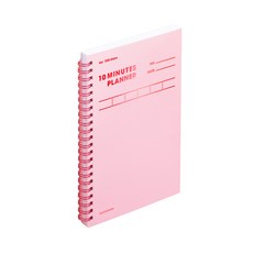 모트모트 텐미닛 플래너 100days 노트, 로즈쿼츠, 1개