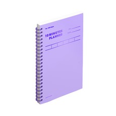 모트모트 텐미닛 플래너 100days 노트, 바이올렛, 1개