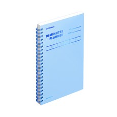 motemote 10分鐘計畫本 100天筆記本, 寧靜藍, 1個