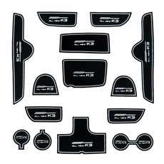 벤딕트 논슬립 안티노이즈 차량용 패드 세트, 올뉴 K3, 1개