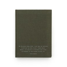 J.story 蘭波西方筆記本日記, 卡其色, 1個