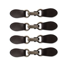 Bijo 狗扣環飾, 古銅金色, 4個