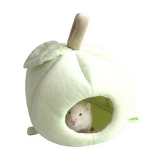 JHCompany 寵物可愛絲絨水果寵物窩, 1個, 綠色