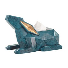 JHCompany純色兔子衛生紙盒, 藍色, 1個