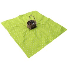 Derhappy 星光萊姆雙面防水野餐墊, 混合色