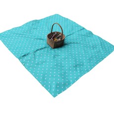 Derhappy 星光祖母綠雙面防水野餐墊, 混合色