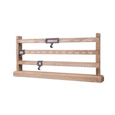 JHCompany復古木質日曆, 混色, 1組