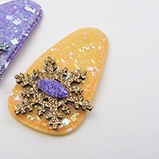 HAIRBOW 閃亮雪花BB夾