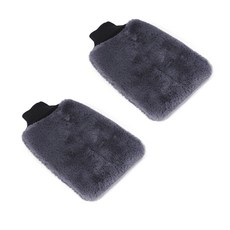 Driview 洗車手套, 鯊魚灰, 2套