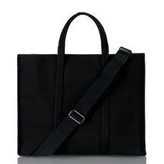 DROMA 帆布手提包+絲巾, 黑色(尿布袋)+7號(絲巾)