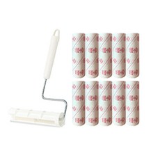 COLO COLO 膠帶滾輪+強力清潔膠帶替換裝 10入, 1套