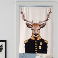 Vinterior 動物肖像隔間簾一體式, 07