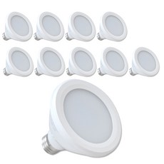 Sunny Lighting LED PAR30 擴散型燈泡 E26 15W, 晝光色, 10個