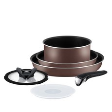 Tefal 特福 多功能可拆式鍋具手把 6入組, Maron Brownie, 1套