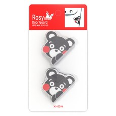 엑시온 로지베어 문콕 방지 도어가드, 블랙, 1개