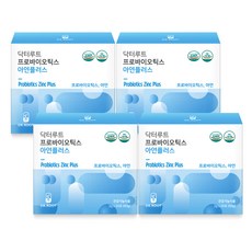 Dr.Root 益生菌鋅Plus隨身包 30條入, 60g, 4盒