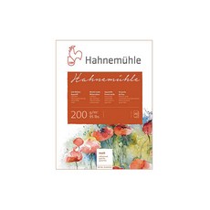 Hahnemuhle 200 水彩畫本 中目 霧面 200g, 20張