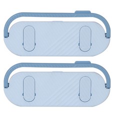 JCP 多功能圓形收納掛鉤架, 藍色, 2個