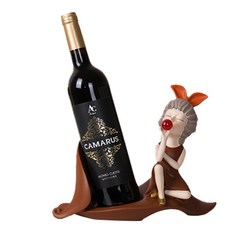 JHCompany紅色泡泡酒架, 棕色, 1個
