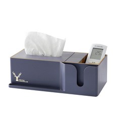 JHCompany 北歐色彩面紙盒, 紫藍色, 1個