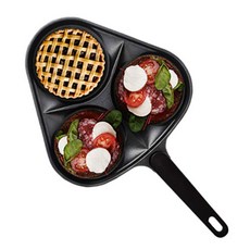 키친아트 휴브 3구 에그팬, 24.7cm, 1개