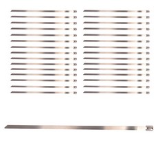 smato 不鏽鋼束帶 SUS束帶 7.9 x 520 mm, 100個