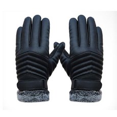 큐에스스포츠 그리드 방한장갑, 블랙, 1개