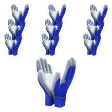 ilovegh 寶藍色 純葉採摘手套 短款 S, 混色, 10套