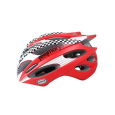 feel morys 自行車安全帽 VOLCAN, 紅色的