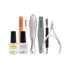 Donawa 指甲護理工具 Dscare灰色 8件組, 8種, 1套
